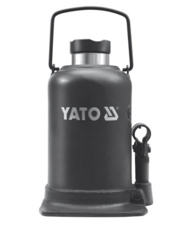 Домкрат гидравлический бутылочный Yato 10 т 220 - 483 мм (YT-1704)