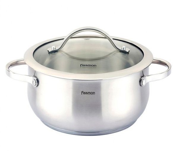 Кастрюля Fissman VALERY 16х8 см 1.6 л (SS-5411.16)