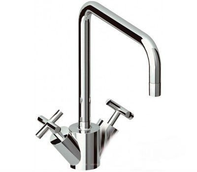 Кухонный смеситель Schock Quadros Chrom-80 хром (57200180)