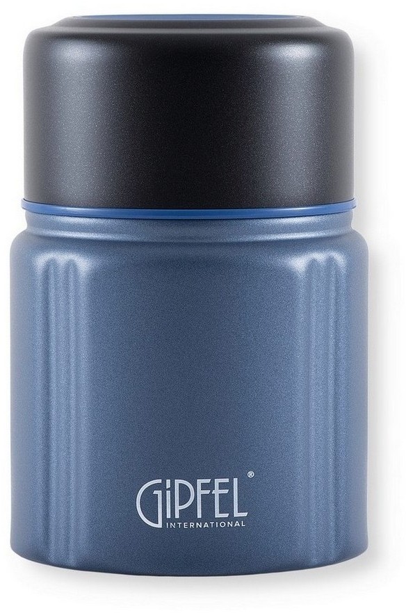 Термос суповой Gipfel 0.65 л синий (8335)