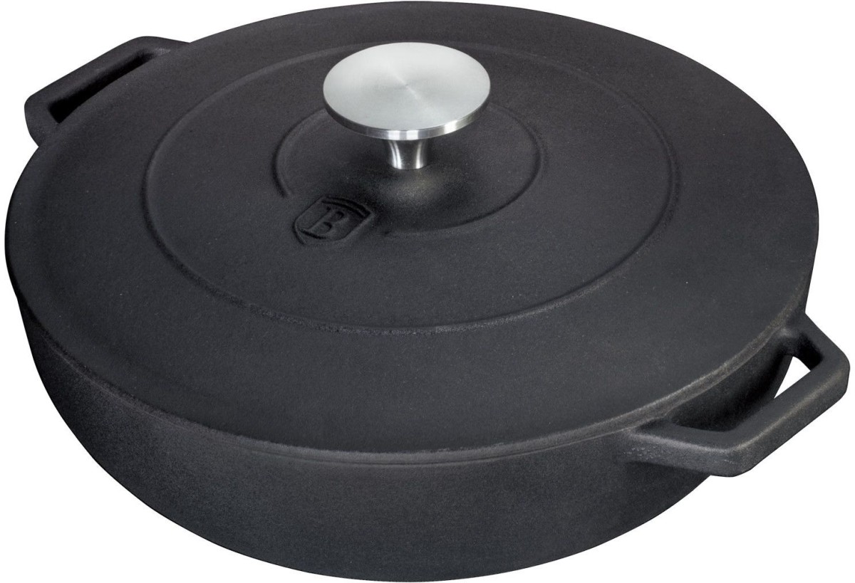 Сотейник чугунный с крышкой Berlinger Haus 25 х 7.5 см (BH-1964)