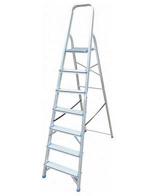 Стремянка алюминиевая Werk LJG307D 7 ступеней (90242)