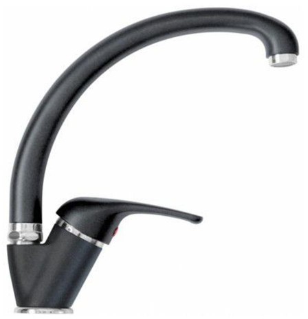 Кухонный смеситель Schock Aquasmart Alto Nero-13 черный (73500013)