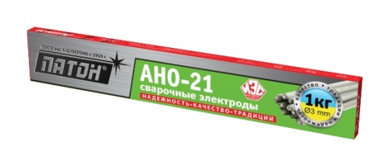 Сварочные электроды Патон Ано 21 3.0 мм 1.0 кг (49289)