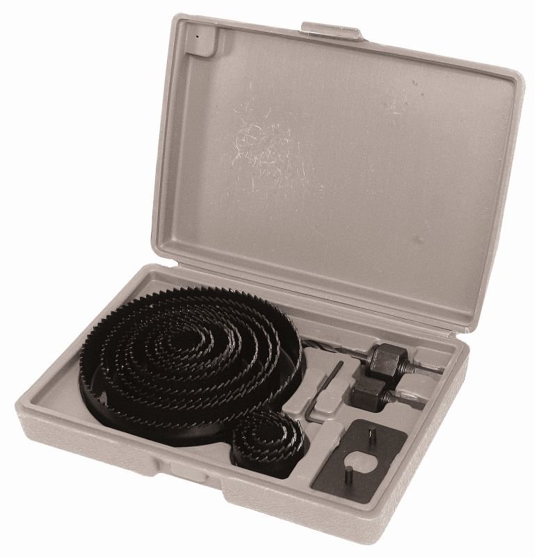 Коронки по дереву наборные Sigma Ø19; 22; 29; 32; 38; 44; 51; 64; 76; 89; 102; 127мм (1520161)