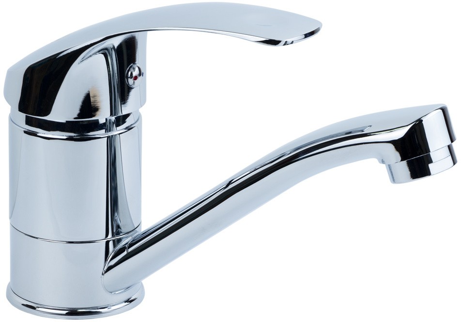 Смеситель для кухни Tau SD D40 гусак прямой 150 мм на гайке (SD-1B143C)