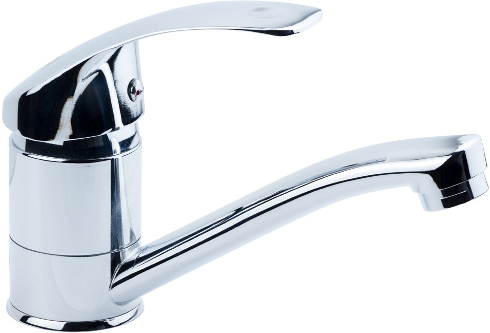 Смеситель для кухни Tau SL D40 гусак прямой 150 мм на шпильке (SL-2B143C)