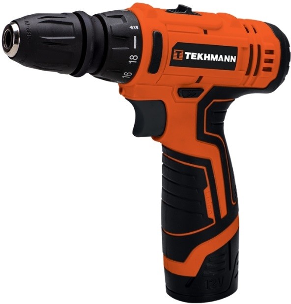 Шуруповерт аккумуляторный Tekhmann TCD-12 QC Li 12 В 1.5 Ач (847983)