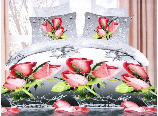 Постельное белье Leleka-Textile Полисатин 145х210 Серое Полуторные