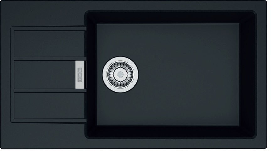 Кухонная мойка Franke Sirius Tectonite SID 611-78 XL Slim Черная (114.0497.960)