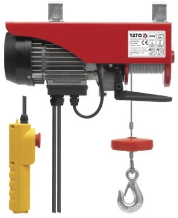 Лебедка электрическая Yato 900 Вт 250/500 кг (YT-5904)