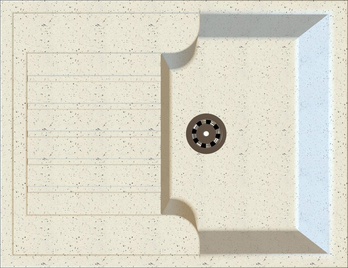 Кухонная мойка Idis Romania Snow 130