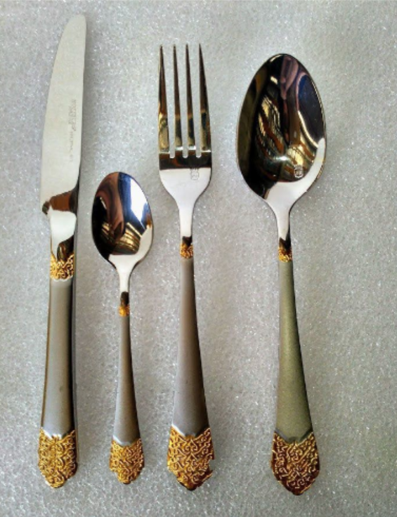 Набор столовых приборов Hoffburg 24 предмета (HB 24010 GS)