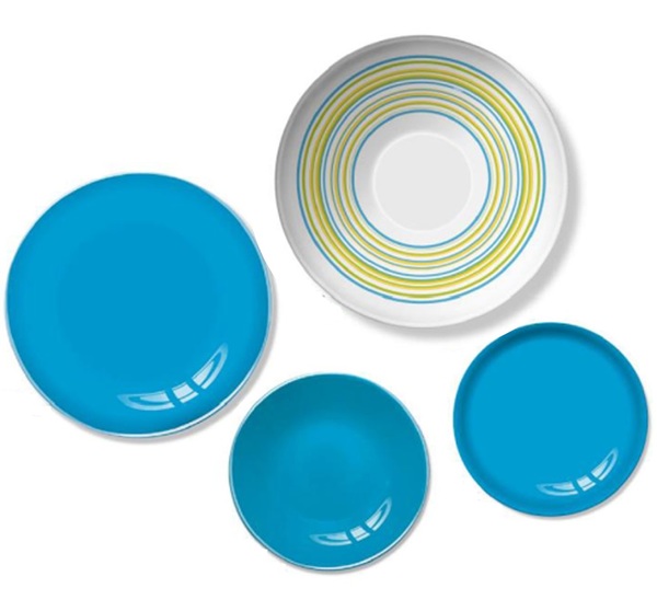 Сервиз столовый Luminarc Arty Azur 19 предметов (H8762)