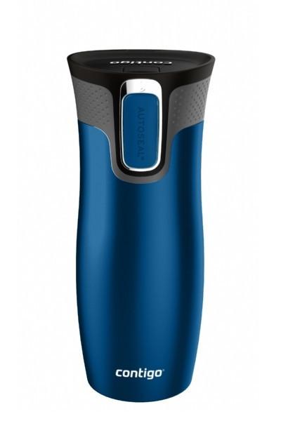 Термокружка Contigo 470 мл синяя (1000-0355)