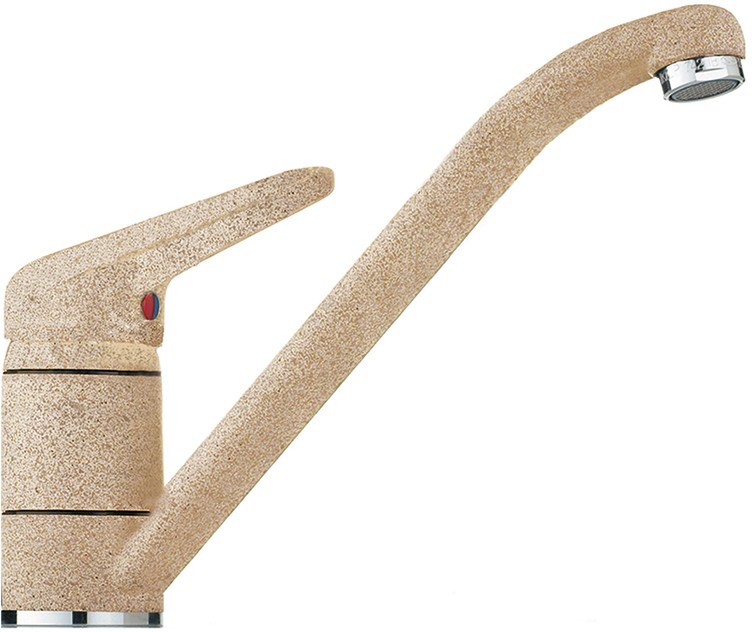 Смеситель для кухни Franke NOVARA-PLUS фрагранит бежевый (115.0470.654)