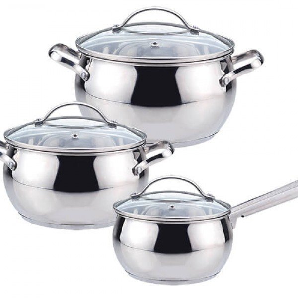 Набор посуды Maestro Jambo Apple из 6 предметов (MR-3501-6L)