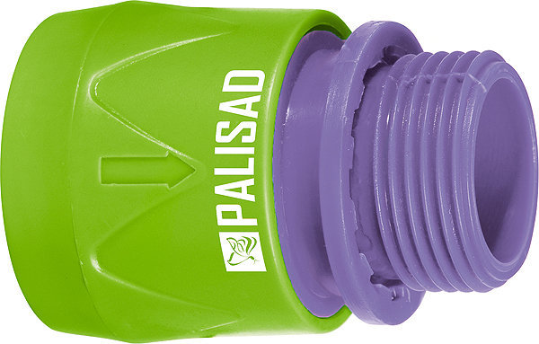 Соединитель PALISAD пластмассовый быстросъемный, внешняя резьба 3/4" (66175)