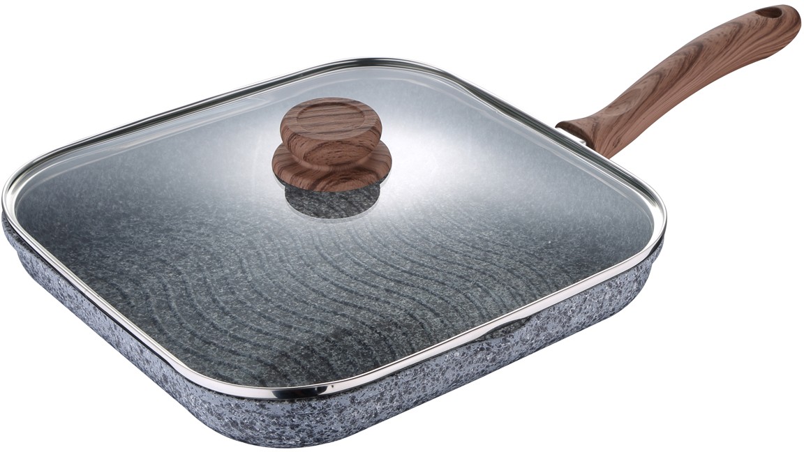 Cковорода гриль Wellberg 24 см (WB-2389)