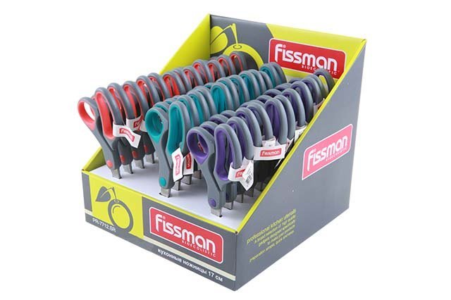 Ножницы кухоннные Fissman 17 см в ассортименте (PR-7712.SR)
