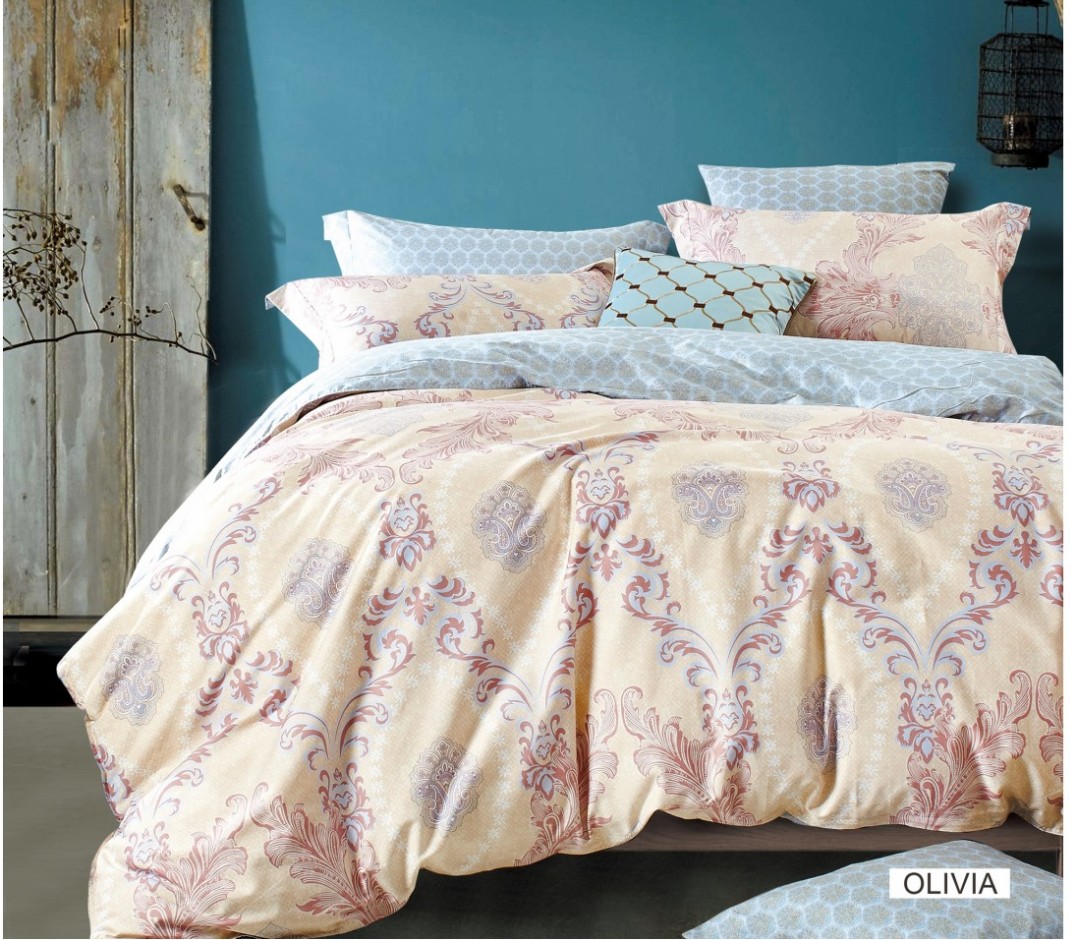 Постельное белье Arya Хлопок 160х220 Olivia Полуторное (TR1002877)
