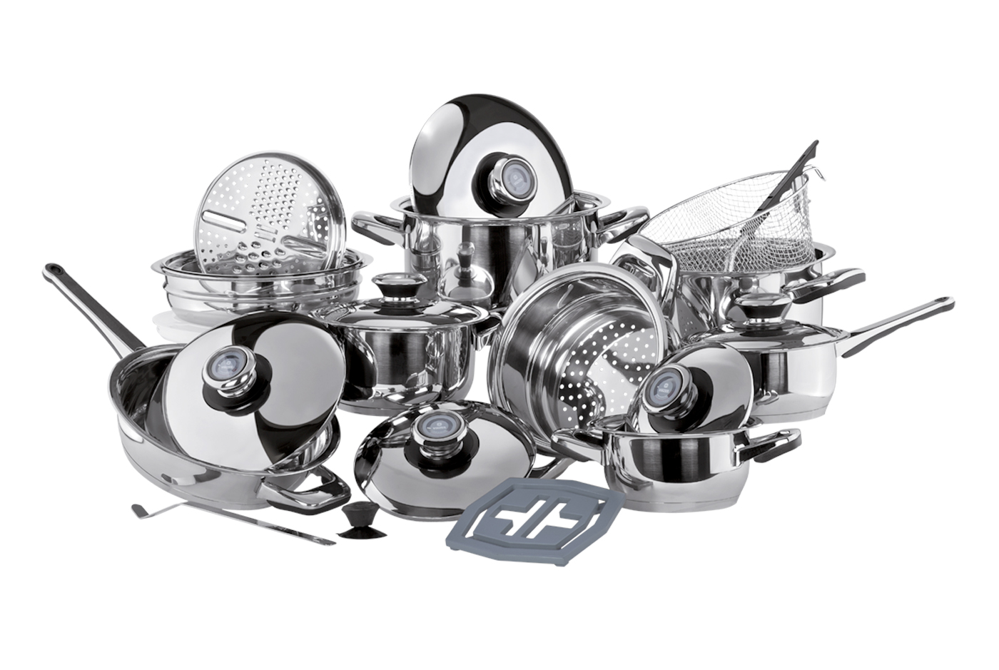 Набор посуды Vinzer Grand Cuisine 23 предмета (89025)