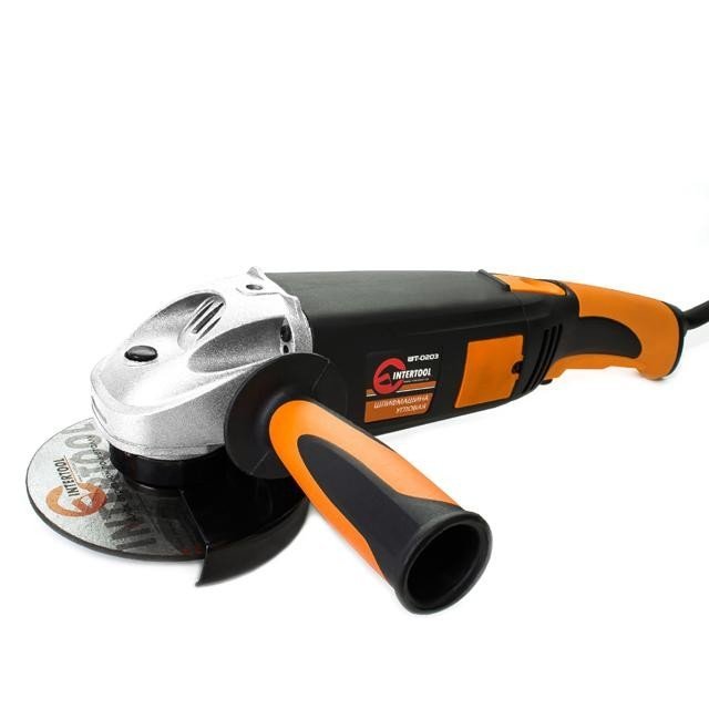 Шлифмашина угловая Intertool 1200Вт, 125мм (WT-0203)