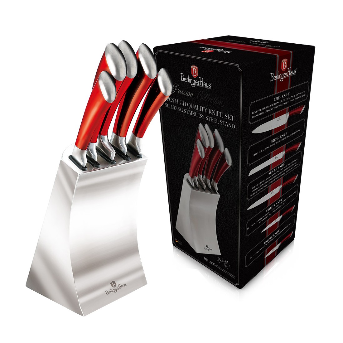 Набор ножей Berlinger Haus Passion Collection 6 предметов (BH-2135)