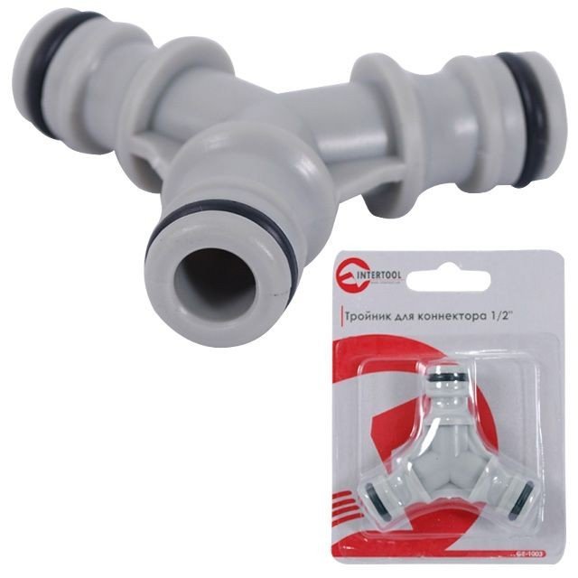 Тройник Intertool для конектора 1/2" (GE-1003)