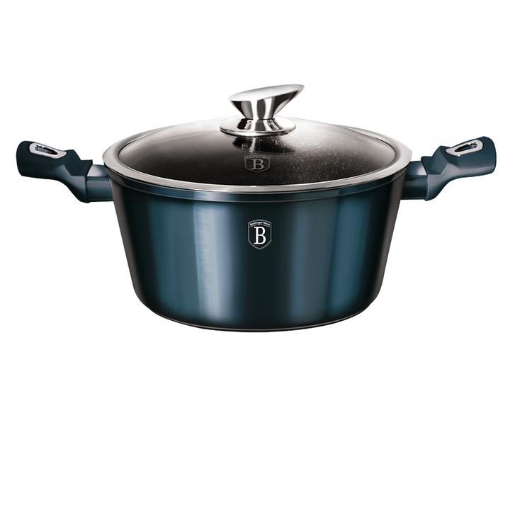 Кастрюля Berlinger Haus Aquamarine Metallic Line 24х11.8 см 4.1 л (BH-1879)