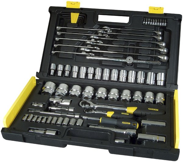 Набор Stanley MicroTough головок торцевых 1/2", 1/4" (1-94-660)