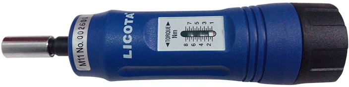 Отвертка динамометрическая Licota 1/4" 1-8 Nm (AWT-30105C)