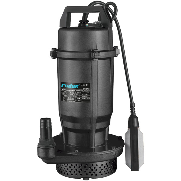 Дренажный электронасос DRH370F Rudes