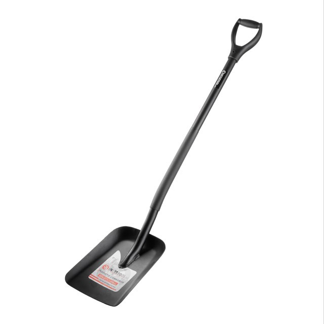 Лопата совковая Intertool металлическая ручка, 224х317х1200 мм (FT-2012)