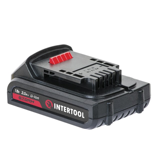 Аккумулятор Intertool Li-Ion 18 В 2.0 Ач для дрели-шуруповерта WT-0328/WT-0331 (WT-0332)