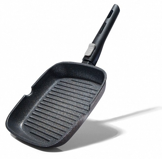 Сковорода гриль квадратная Fissman REBUSTO 24 см (4230)