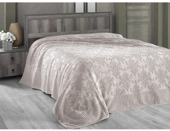 Простынь махровая Arya 160X220 Sitare Бежевай (8680943061942)