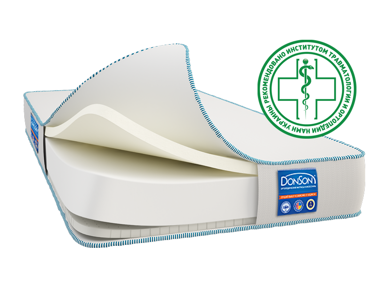 Анатомический матрас Donson Aurora 90х190 см (410)
