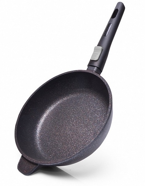 Сковорода Fissman REBUSTO 28 х 7.4 см со съемной ручкой (4229)