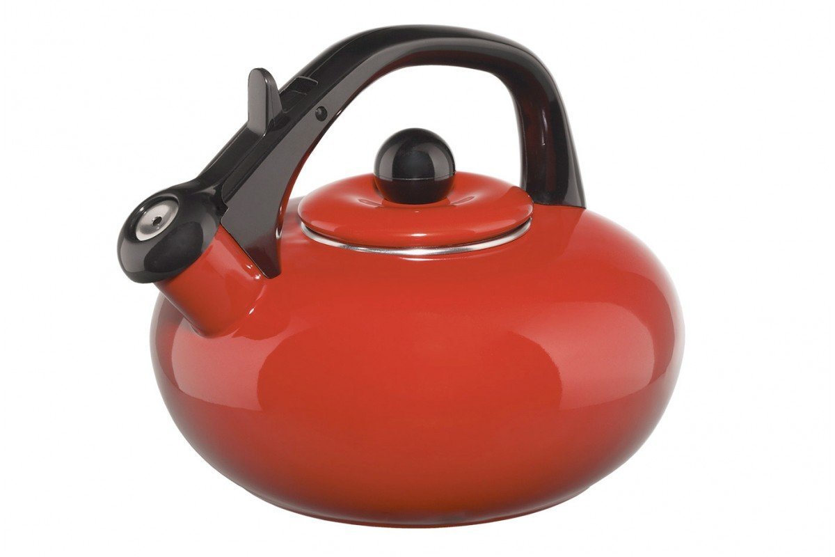 Эмалированный чайник Sfera Rosso Bollitore collection, 2,5 л (88611)