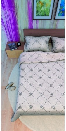 Постельное белье Leleka-Textile Ранфорс 145х210 Розовое Полуторные