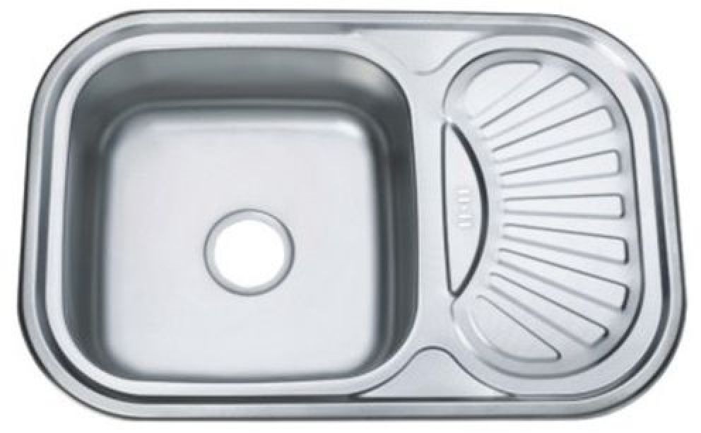 Кухонная мойка Zerix Z7549-08-180D Decor декорированная (ZX1607)