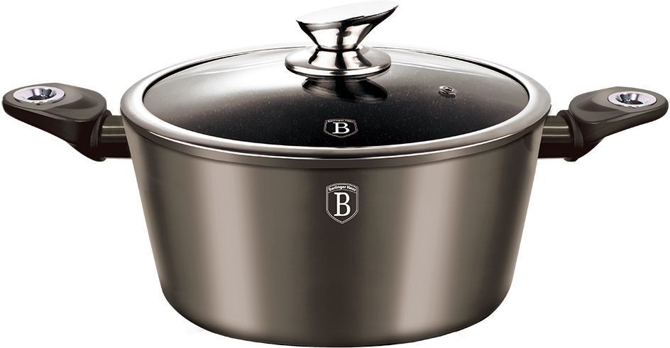 Кастрюля Berlinger Haus Carbon Metallic Line 20 см 2.2 л (BH-1234)