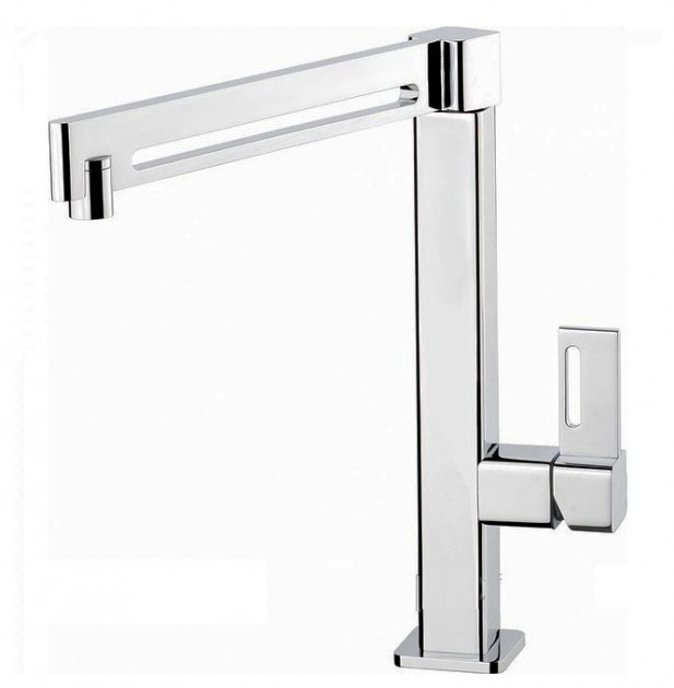 Кухонный смеситель Schock Aquamill Chrom-80 хром (71200080)