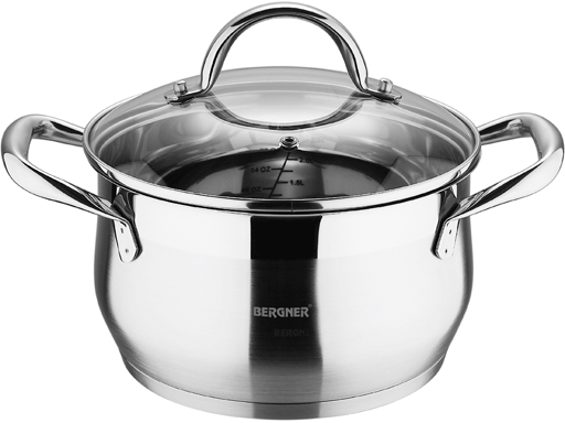 Кастрюля Bergner 22х12.5 см 4.5 л (BG-9501L)