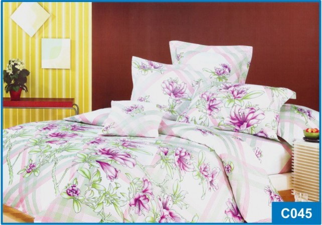 Постельное белье Leleka-Textile Сатин 175х210 Розовое Двуспальное
