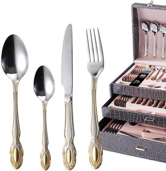 Набор столовых приборов Miller House 72 предмета (MH-2765)