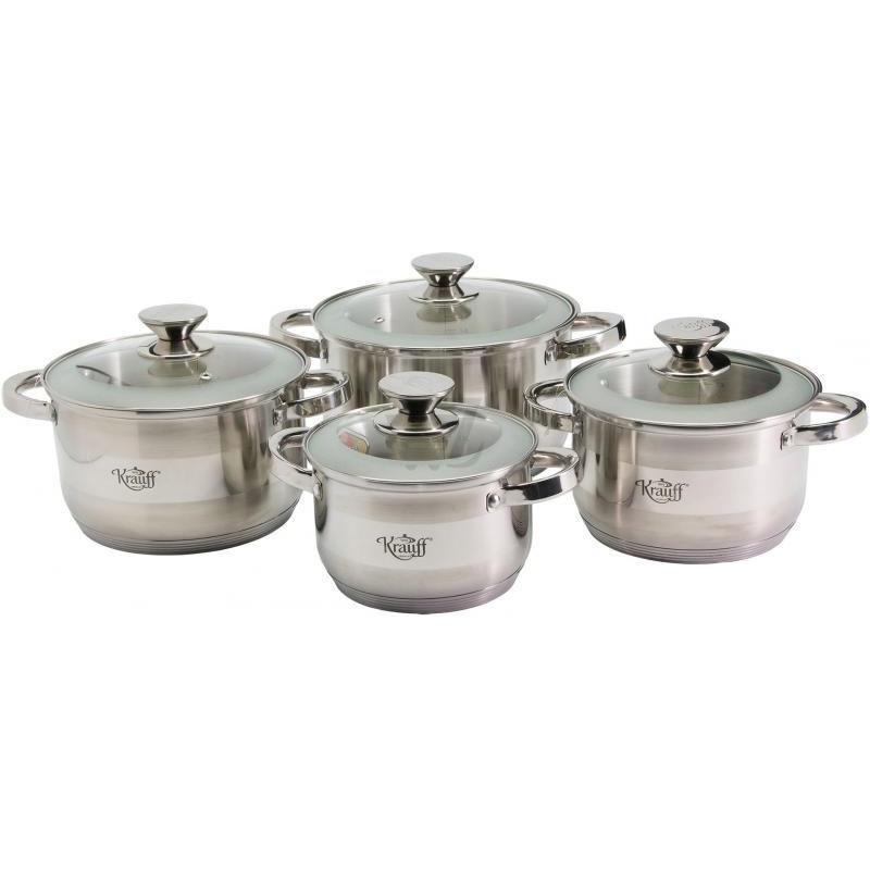 Набор кастрюль Krauff IMPERATOR 8 предметов (88-222-009)