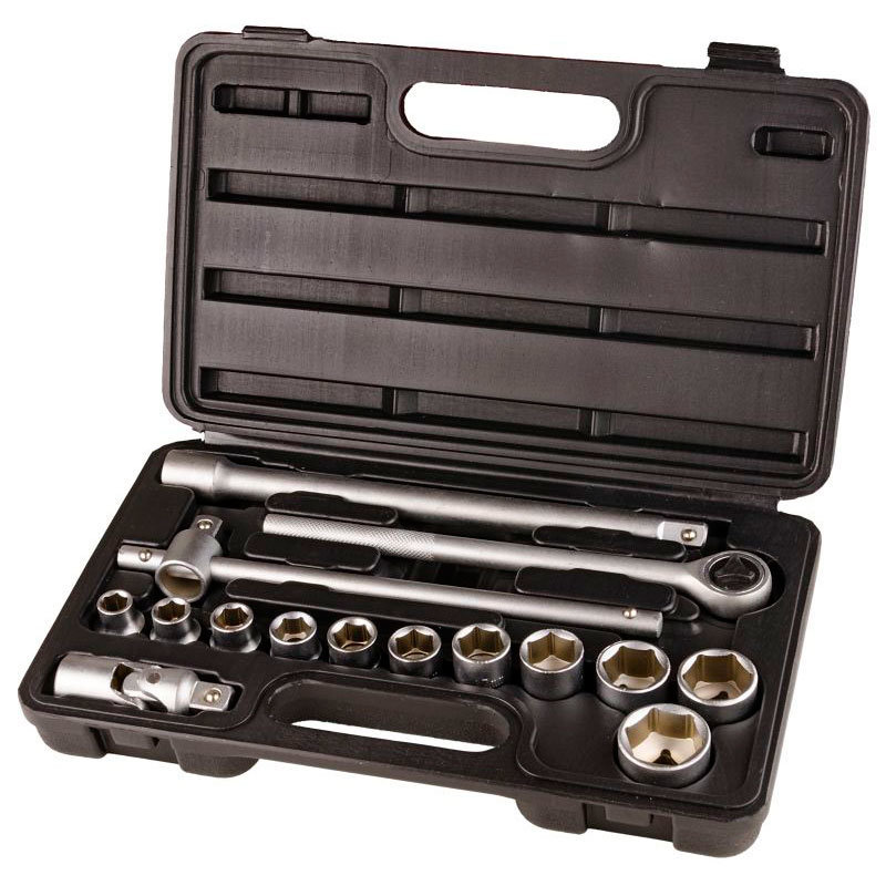 Наборы насадок торцевых Sigma ½ и аксессуары 16шт (кейс) (6003121)