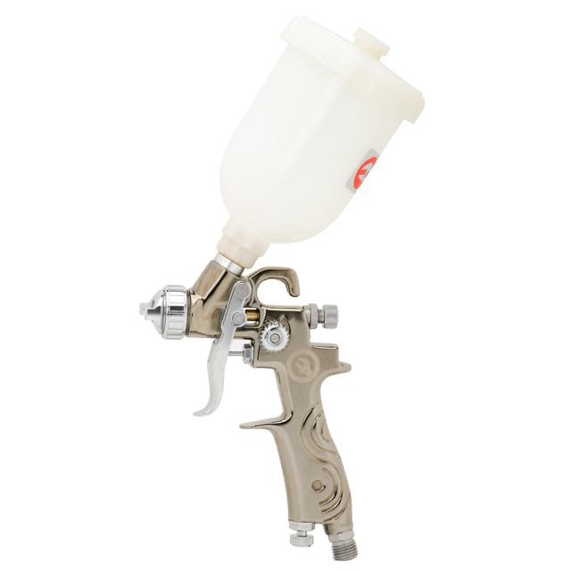 Краскопульт пневматический Intertool LVMP MINI форсунка 0.8мм 250мл., 2-2.5бар (PT-0129)